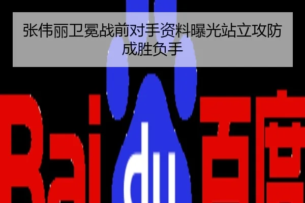 张伟丽卫冕战前对手资料曝光站立攻防成胜负手